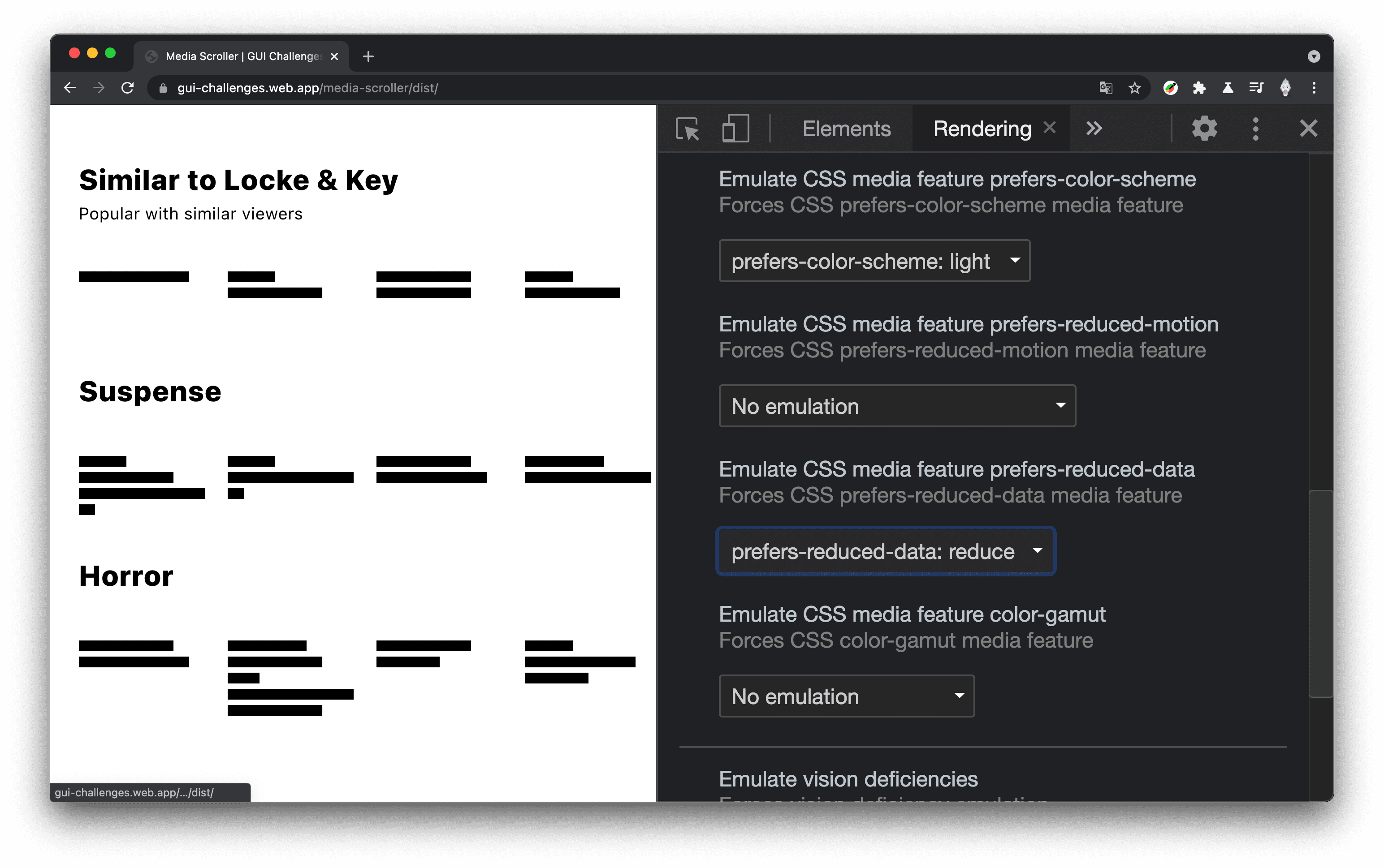 Building a media scroller component, Articles