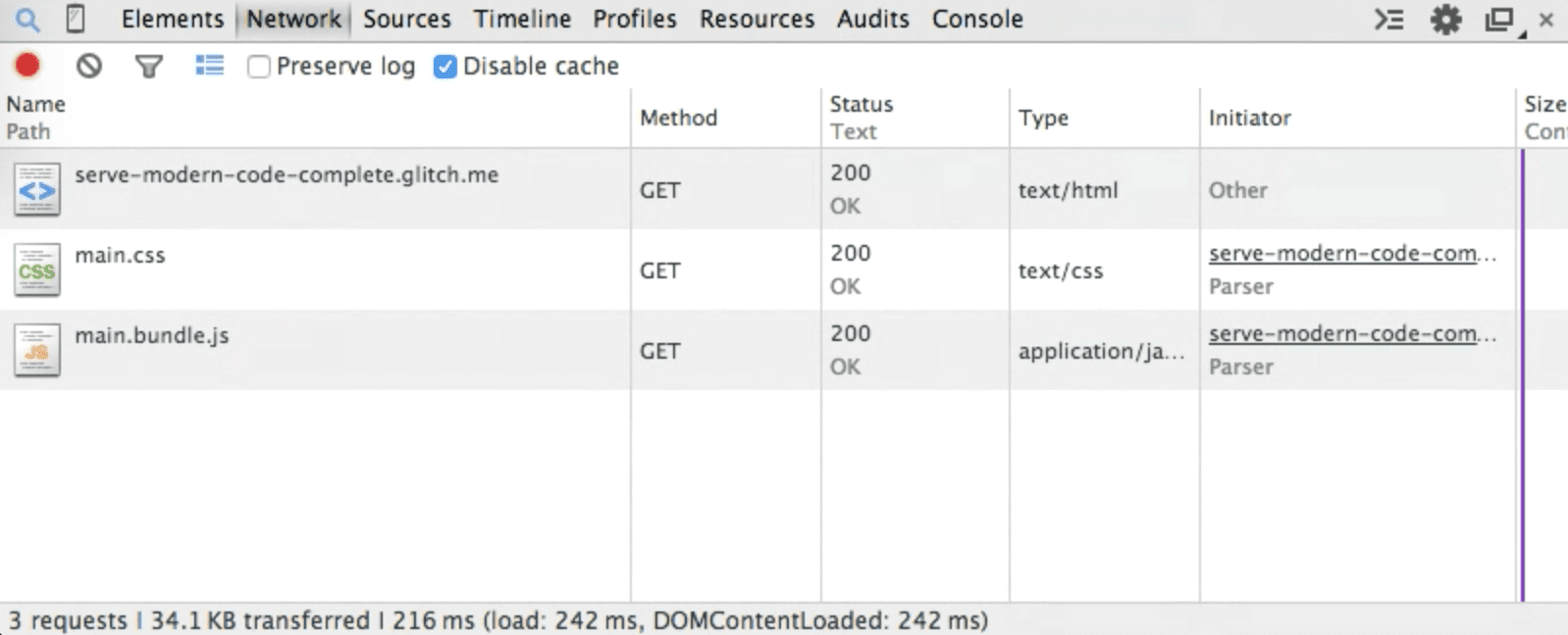 30 KB script fetched for older browsers