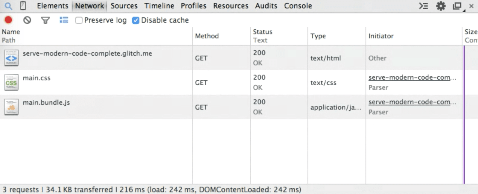 Secuencia de comandos de 30 KB recuperada para navegadores anteriores