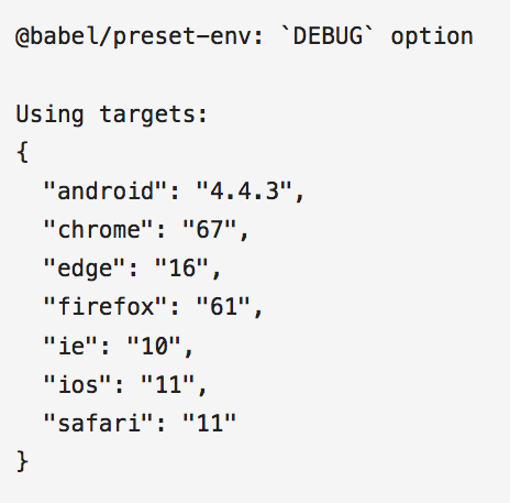 Browser target