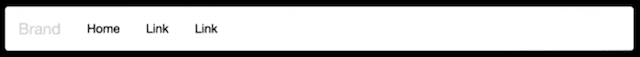 Screenshot of a navigation bar in high contrast mode where the acvtive tab is hard to read