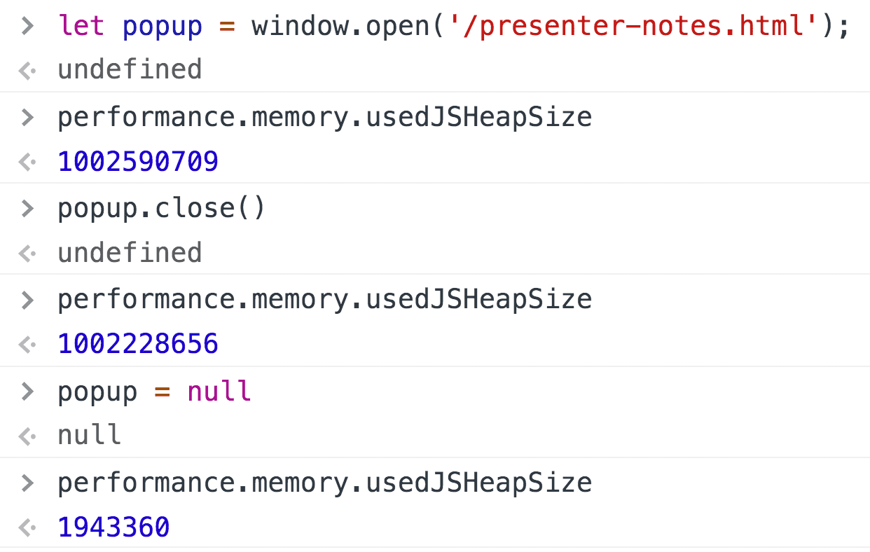 Captura de tela de uma seção da interface do usuário do Chrome DevTools.