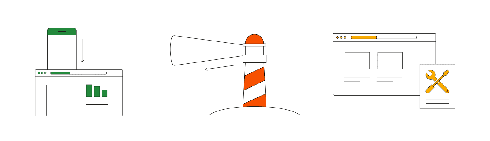 速度ツールのグラフィック