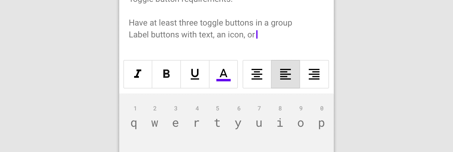 Eine Schaltfläche mit dem Symbol für die linksbündige Ausrichtung.