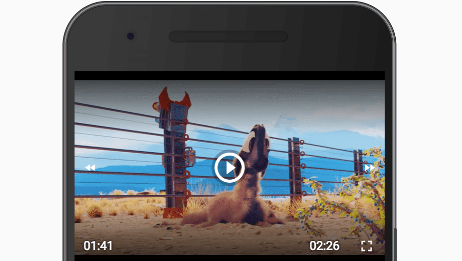 Reproducción de video en la Web móvil