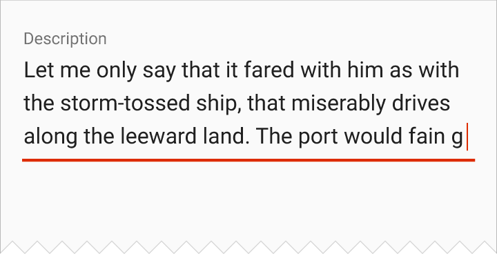 শুধুমাত্র রঙ ব্যবহার করার একটি খারাপ উদাহরণ।