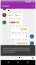 La aplicación de mensajería emoji de Emojoy que informa al usuario cuando se produce un cambio de estado.