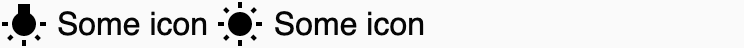 Black icons and text on a white background.