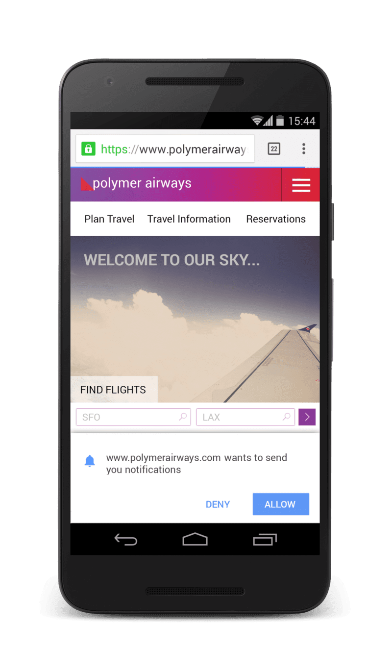 Exemplo de UX ruim para push de Owen Campbell-Moore.