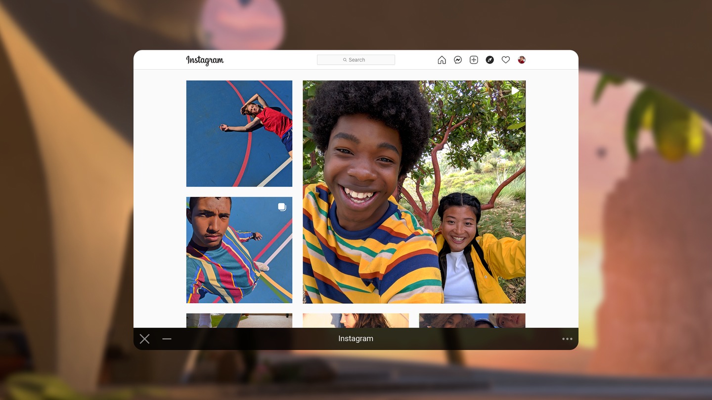 Ứng dụng Instagram Oculus Quest 2