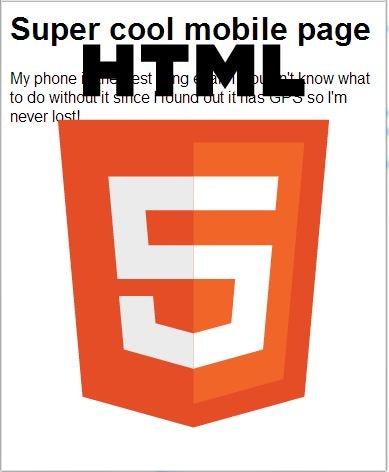 背景付きのロゴ