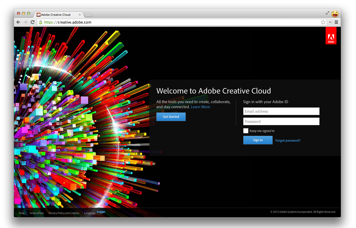 การสมัครใช้บริการ Creative Cloud ของ Adobe มาพร้อมกับ Edge Inspect