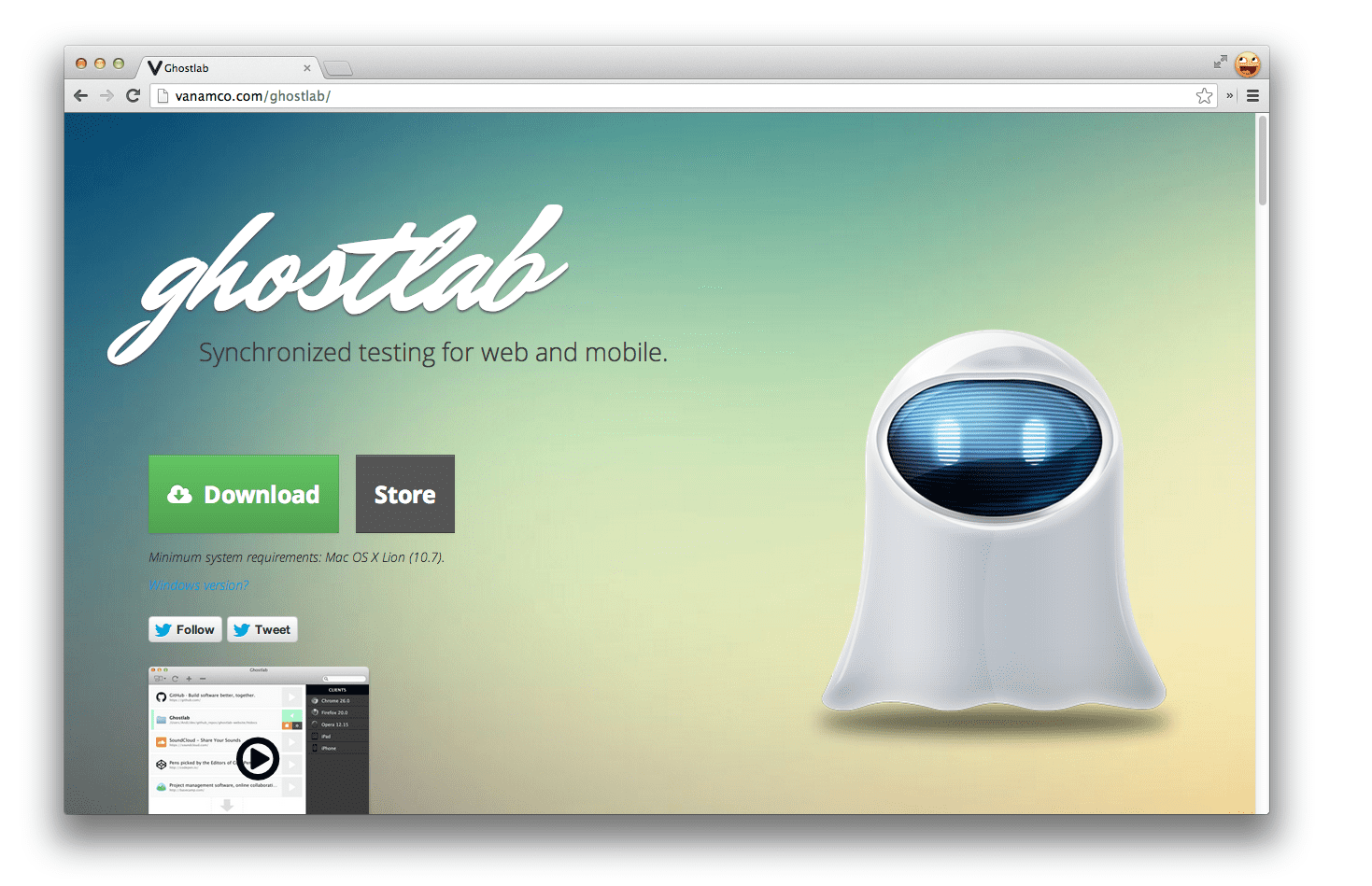GhostLab für Mac von Vanamco