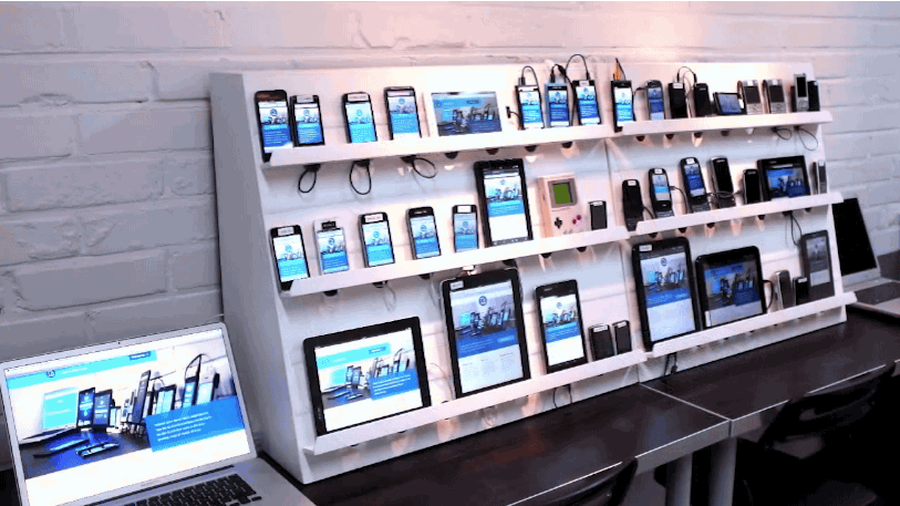 Synchronized URL testing across 27+ devices