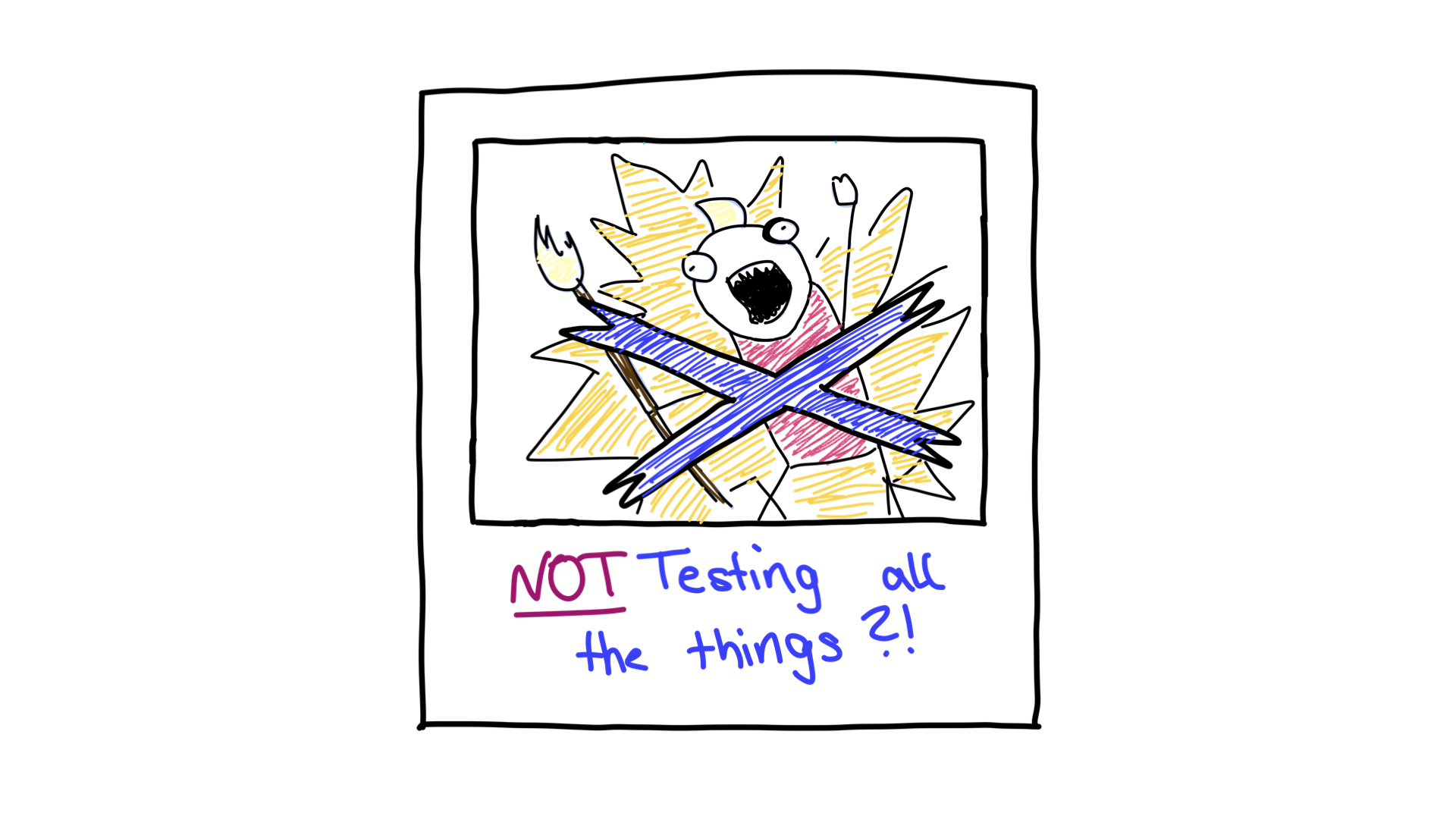Don't test all the things.