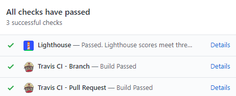 اجتياز عمليات التحقّق في GitHub