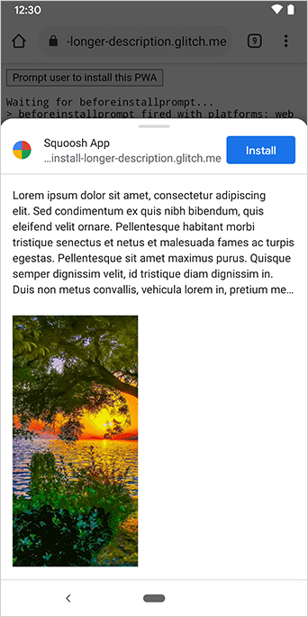 切り捨てられた長い説明。