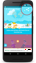 Приложение Santa Tracker с кнопкой «Поделиться».