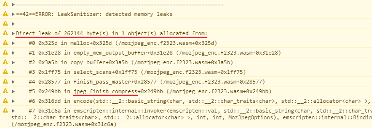 Screenshot of a message