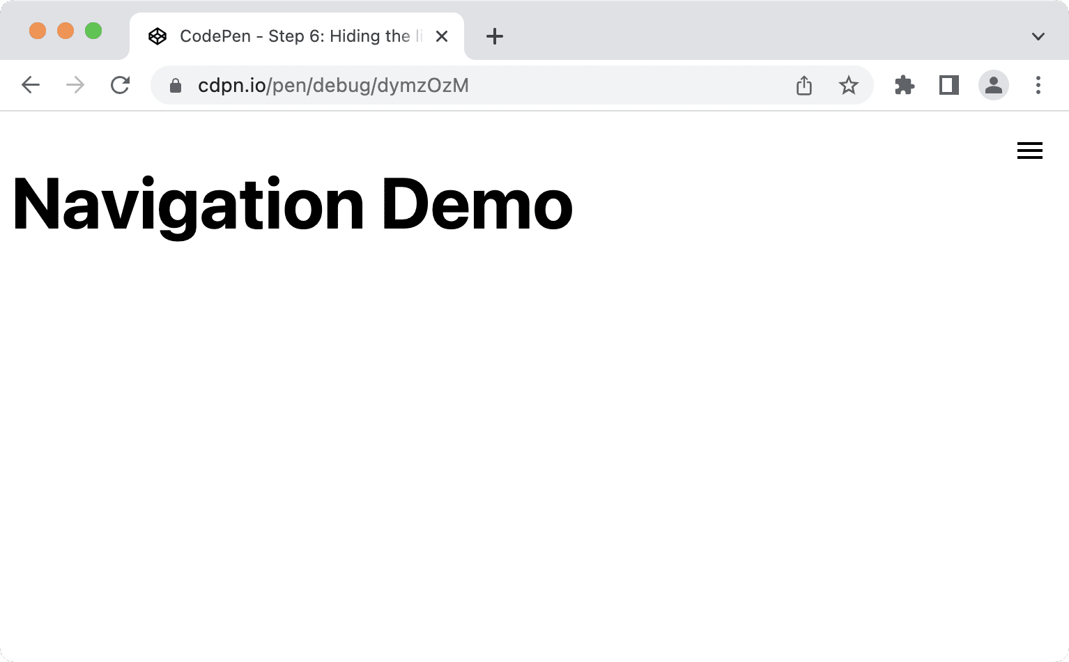 The Google Sites Horizontal Navigation Bar 