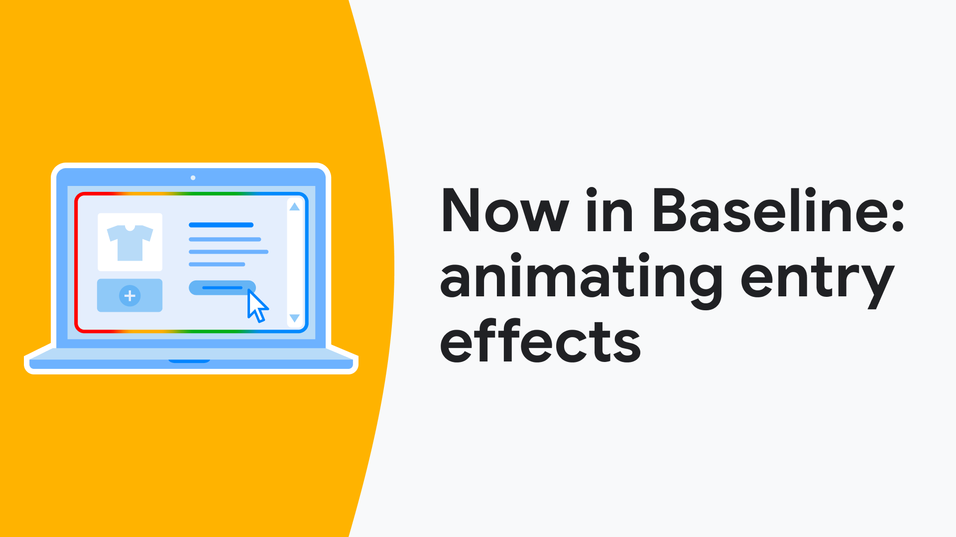 Now in Baseline: animating entry effects  |  Blog  |  web.dev