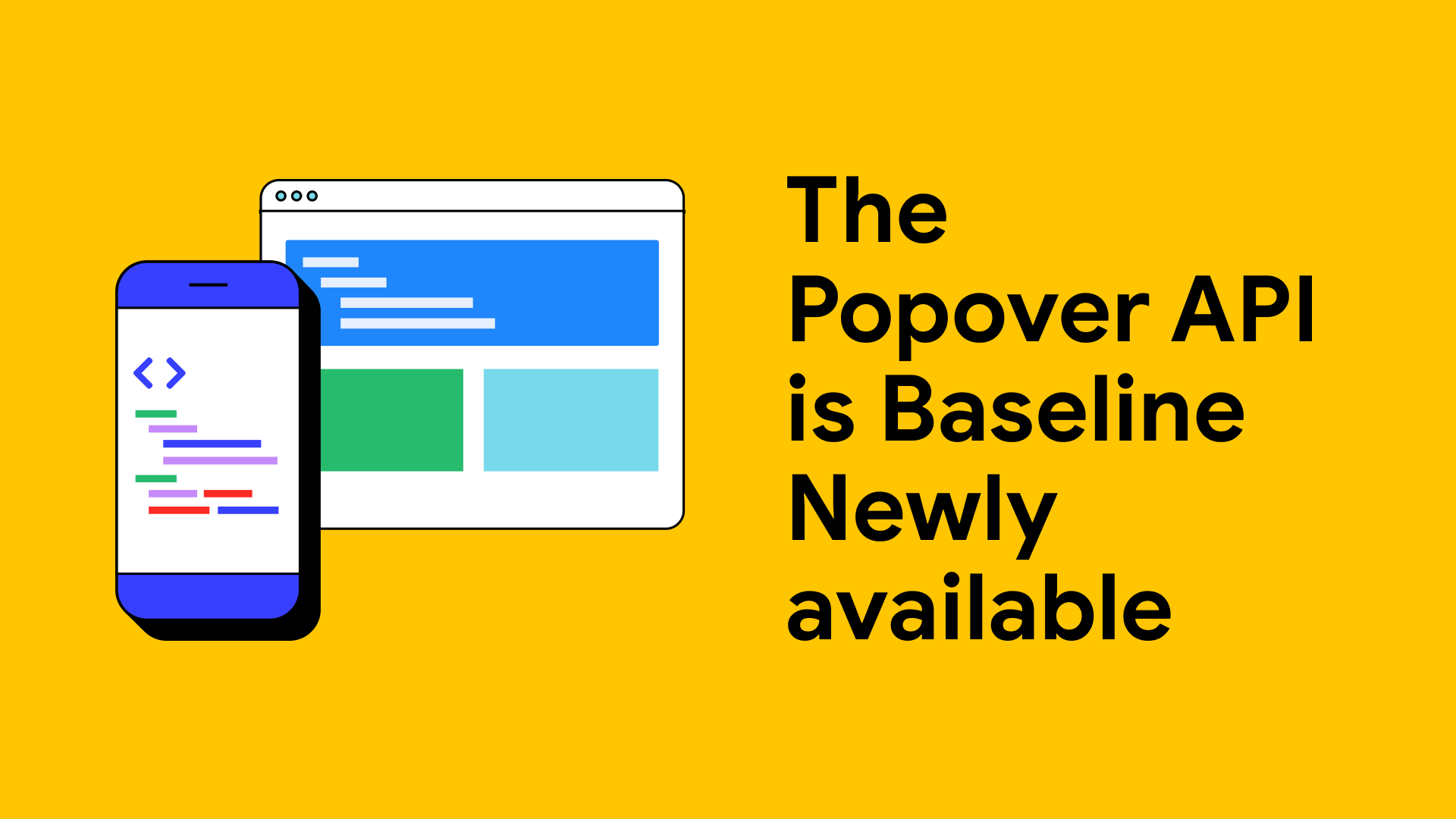 The Popover API is now Baseline Newly available