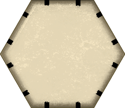 Endpoints de linha em Bloco hexagonal