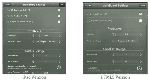 Controles de interface