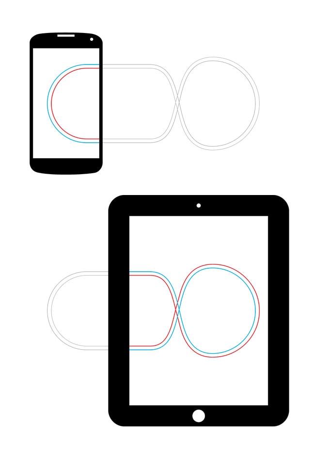 The x offset can then be used to show the appropriate portion of the track.