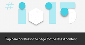 A mensagem curta do conteúdo mais recente