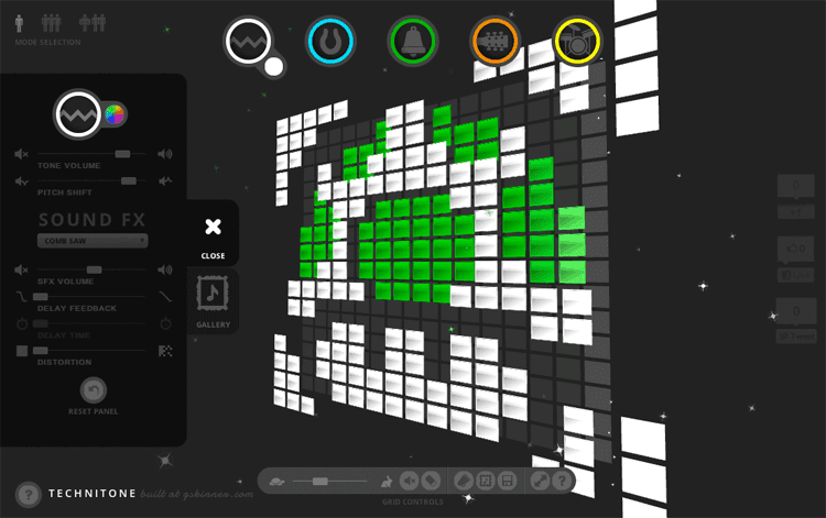 Technitone โดย gskinner.com
