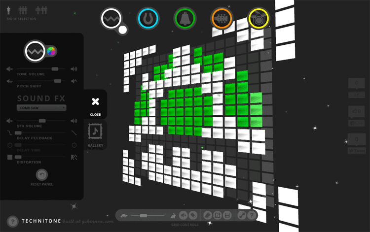 gskinner.com tarafından geliştirilen teknitone