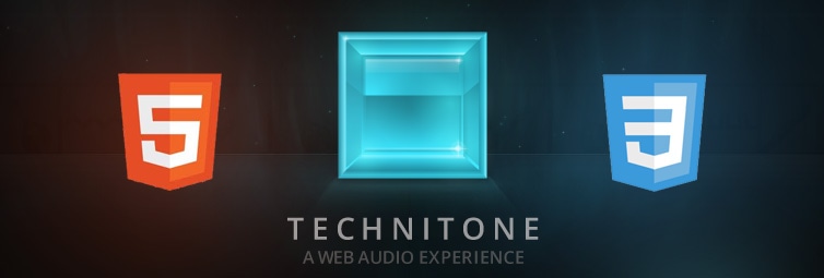 Technitone — pengalaman audio web.