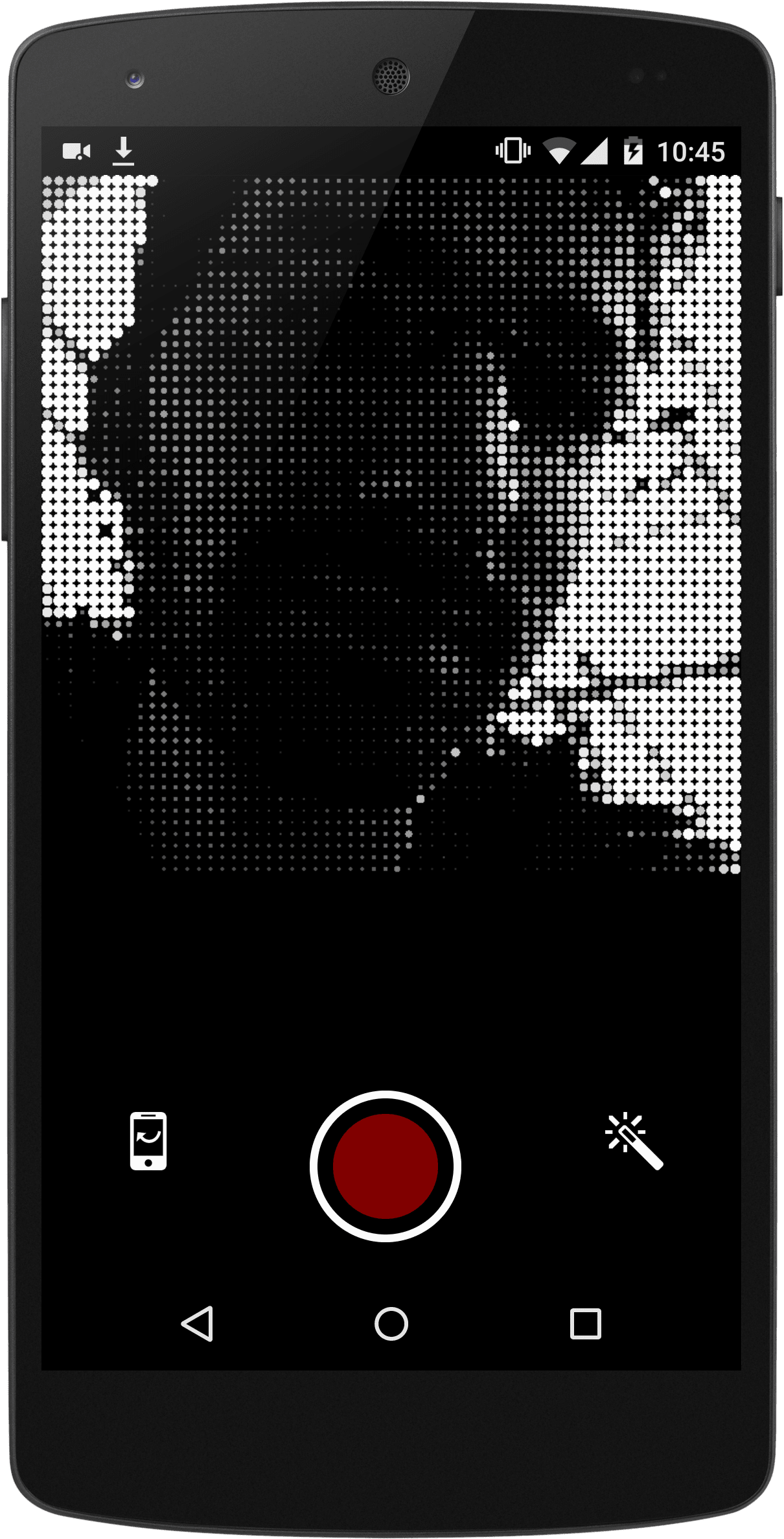 Screenshot del filtro web